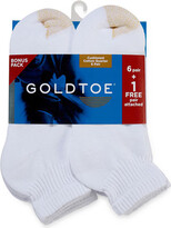 Thumbnail for your product : Gold Toe Athletic Sport Bonus Pack 7 Pair Quarter Socks Mens