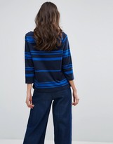 Thumbnail for your product : YMC Engineered Stripe Long Sleeved T-Shirt