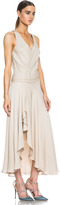 Thumbnail for your product : Haute Hippie TWP Silk Gown in Buff