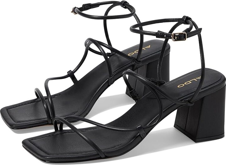 ALDO Harmonni Women's Sandals Black : EU 37.5 (US Women's 7) B - Medium, Synthetic