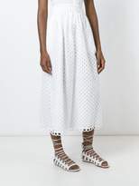 Thumbnail for your product : Carven broderie anglaise midi skirt