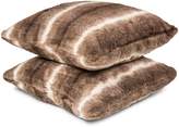 Thumbnail for your product : Luxe Faux Fur Belton Faux Fur 2-Piece Decorative Pillow Set