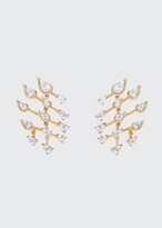 Thumbnail for your product : Fernando Jorge Flare Small Earrings in 18K Yellow Gold and Diamonds