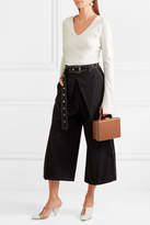 Thumbnail for your product : Mark Cross Grace Small Textured-leather Shoulder Bag