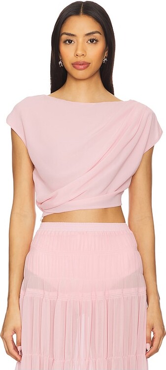 Camila Coelho Yara Crop Top