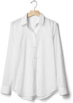 Thumbnail for your product : Gap New fitted boyfriend swiss dot shirt