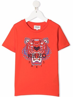 Kenzo Kids logo-print T-shirt