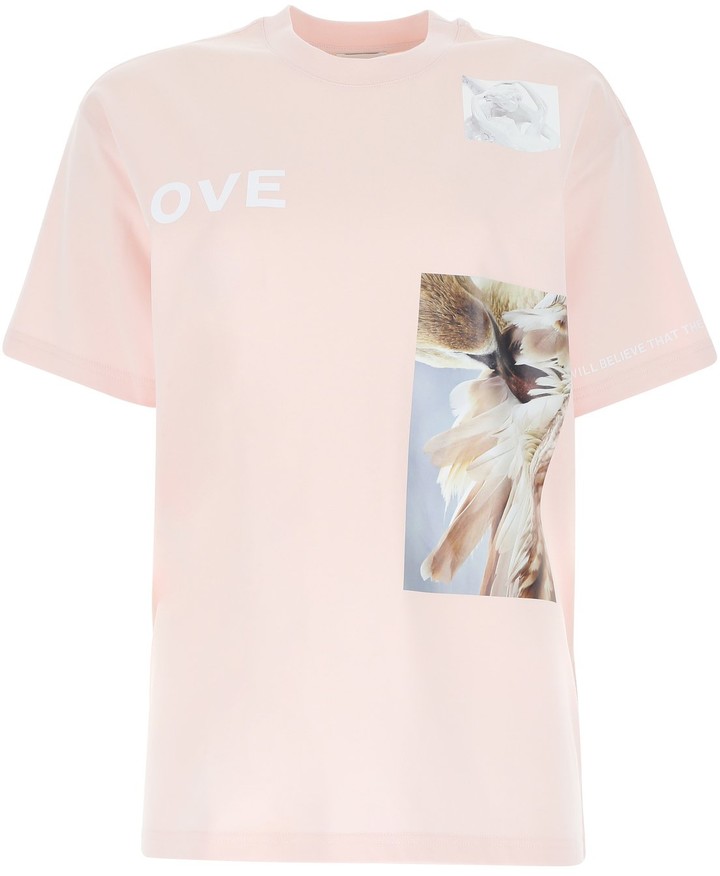 pink burberry shirt womens