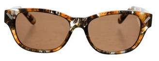 Kenzo Narrow Tortoise Sunglasses
