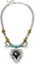 Thumbnail for your product : Dannijo Arley Crystal Necklace with Turquoise