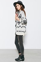 Thumbnail for your product : Urban Outfitters Ecote Jacquard Hooded Cardigan Sweater