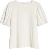 Thumbnail for your product : Rebecca Minkoff Julie Puff Sleeve Rib Knit Top