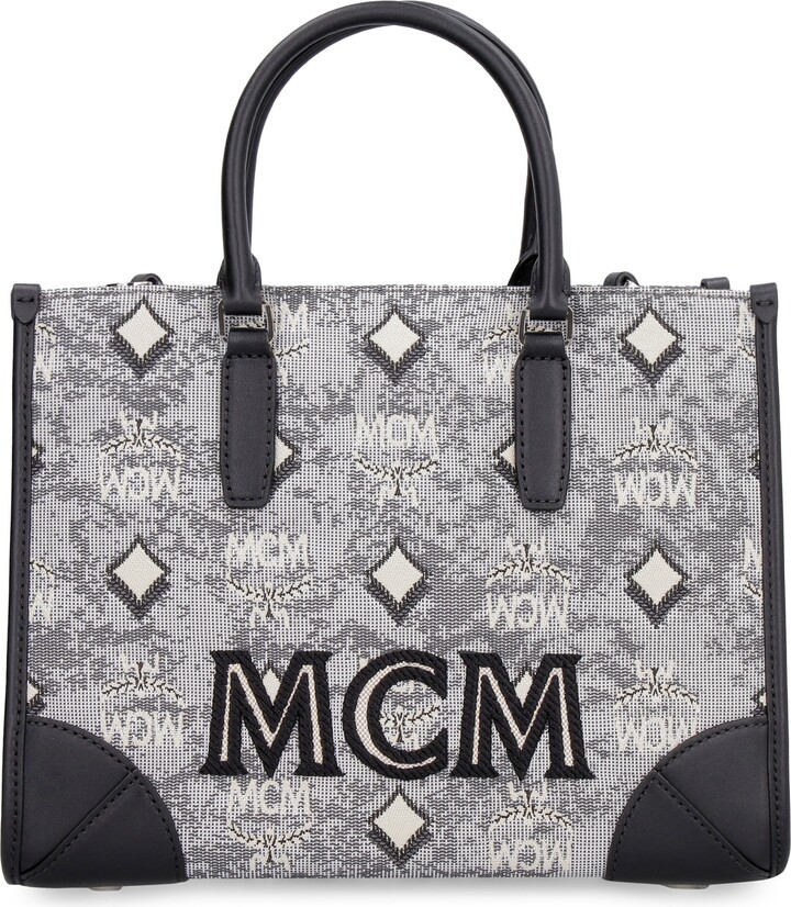 mcm bag grey