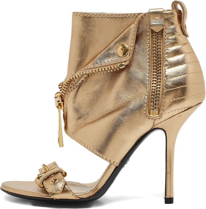 110mm Decorative-Zip Sandals