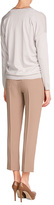 Thumbnail for your product : Brunello Cucinelli Embellished Silk-Cotton Top