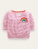 Thumbnail for your product : Boden Embroidered Towelling Top