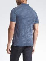 Thumbnail for your product : Banana Republic Slim Luxury-Touch Camo Polo