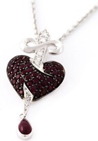 Thumbnail for your product : Stephen Webster Sword Ruby Heart Pendant Necklace