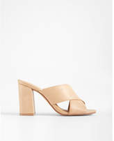 Thumbnail for your product : Express crisscross heeled mules