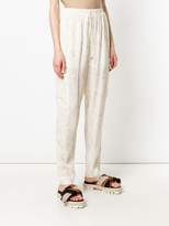 Thumbnail for your product : See by Chloe floral print relaxed trousers