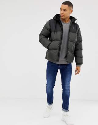 G Star G-Star Swando block hooded jacket in grey