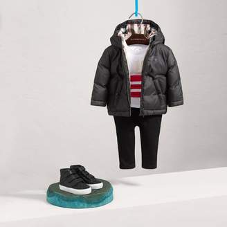 Burberry Childrens Down-filled Hooded Puffer Jacket