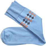 Thumbnail for your product : Johnston & Murphy Banded Argyle Socks