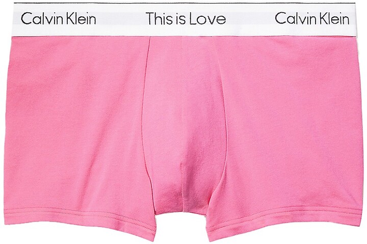 Calvin Klein Men's Pink Boxers | ShopStyle