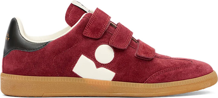 Isabel Marant Beth touch-strap suede sneakers