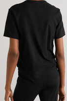 Thumbnail for your product : Calvin Klein Underwear Printed Cotton-jersey T-shirt - Black