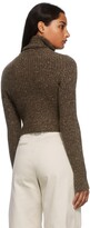 Thumbnail for your product : Arch The Brown Cropped Turtleneck