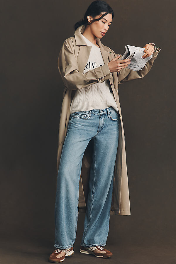 Rag & Bone Saige Low-Rise Straight-Leg Jeans