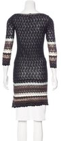 Thumbnail for your product : M Missoni Open Knit Patterned Tunic