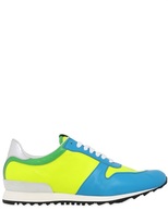 Thumbnail for your product : Casadei Leather Running Sneakers
