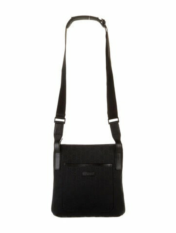 Gucci GG Canvas Messenger Bag Black ShopStyle