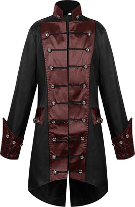Gothic Punk Hoodie Herren | Oversized Sweatjacke Mit Reißverschluss