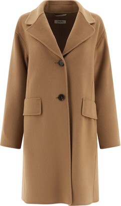 コート S MAX MARA WOOL SINGLE-BREASTED COAT S Max Mara Single-breasted wool coat S Max Mara