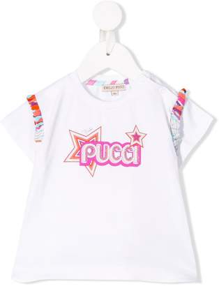 Emilio Pucci Junior logo T-shirt