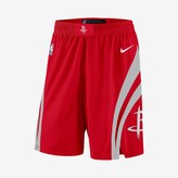 Thumbnail for your product : Nike Men's NBA Shorts Houston Rockets Icon Edition Swingman