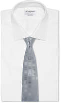 Thumbnail for your product : Kingsman 8cm Dogtooth Silk-Jacquard Tie