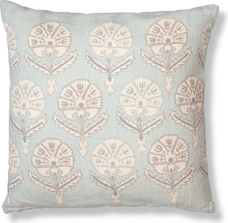 Roselli Trading RoselliTradingBlueLotusPillow