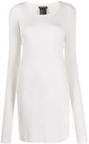 Thumbnail for your product : Ann Demeulemeester long knitted top
