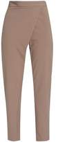 Thumbnail for your product : Michelle Mason Wrap-Effect Cady Tapered Pants