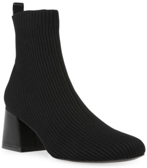 Steve Madden Women's Darma-k Block-Heel Sock Booties