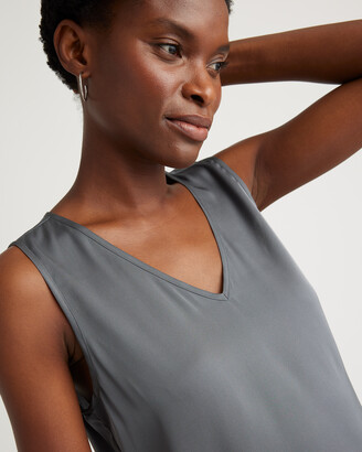 Quince Washable Stretch Silk Tank Top