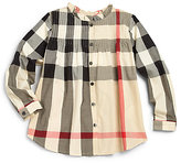 Thumbnail for your product : Burberry Little Girl's Check Blouse