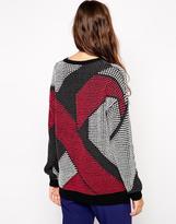 Thumbnail for your product : Sisley Jumper in Colour Block