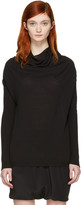 Thumbnail for your product : Rick Owens Black Crater Pullover