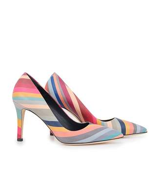 Paul Smith Blanche Swirl Court Shoes Colour: MULTI, Size: UK 4