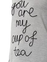 Thumbnail for your product : Markus Lupfer You Are My Cup of Tea wool sweater